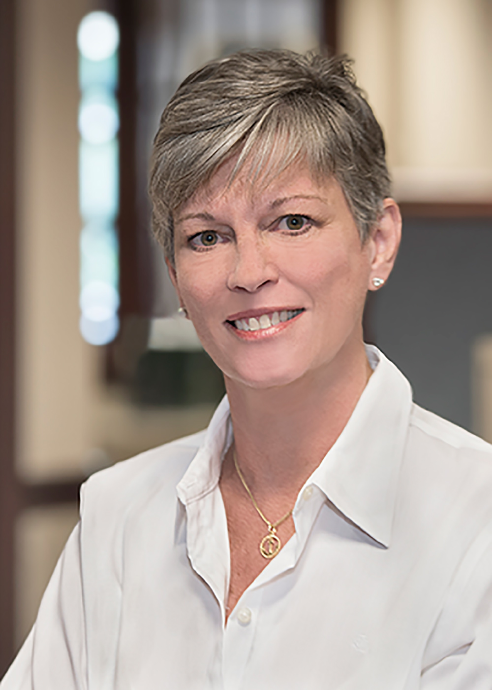 A headshot of Providence Mutual President and CEO Sandy Parrillo